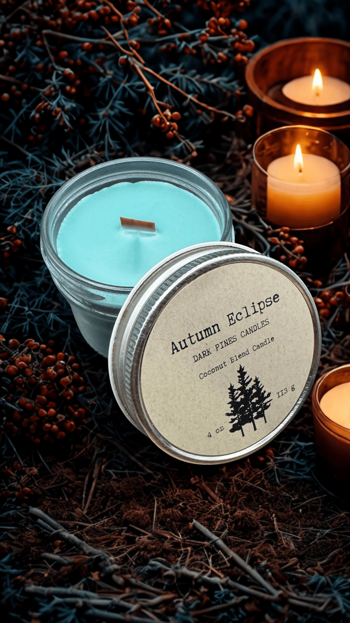 Autumn Eclipse - Dark Pines Candles