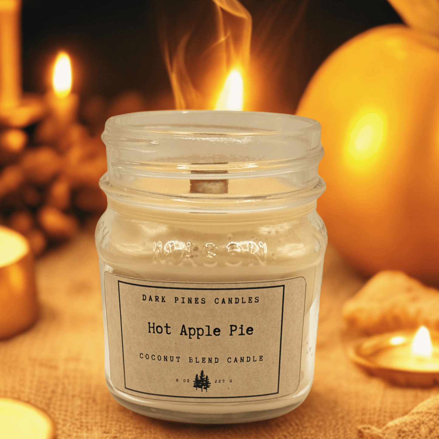 Hot Apple Pie - Dark Pines Candles
