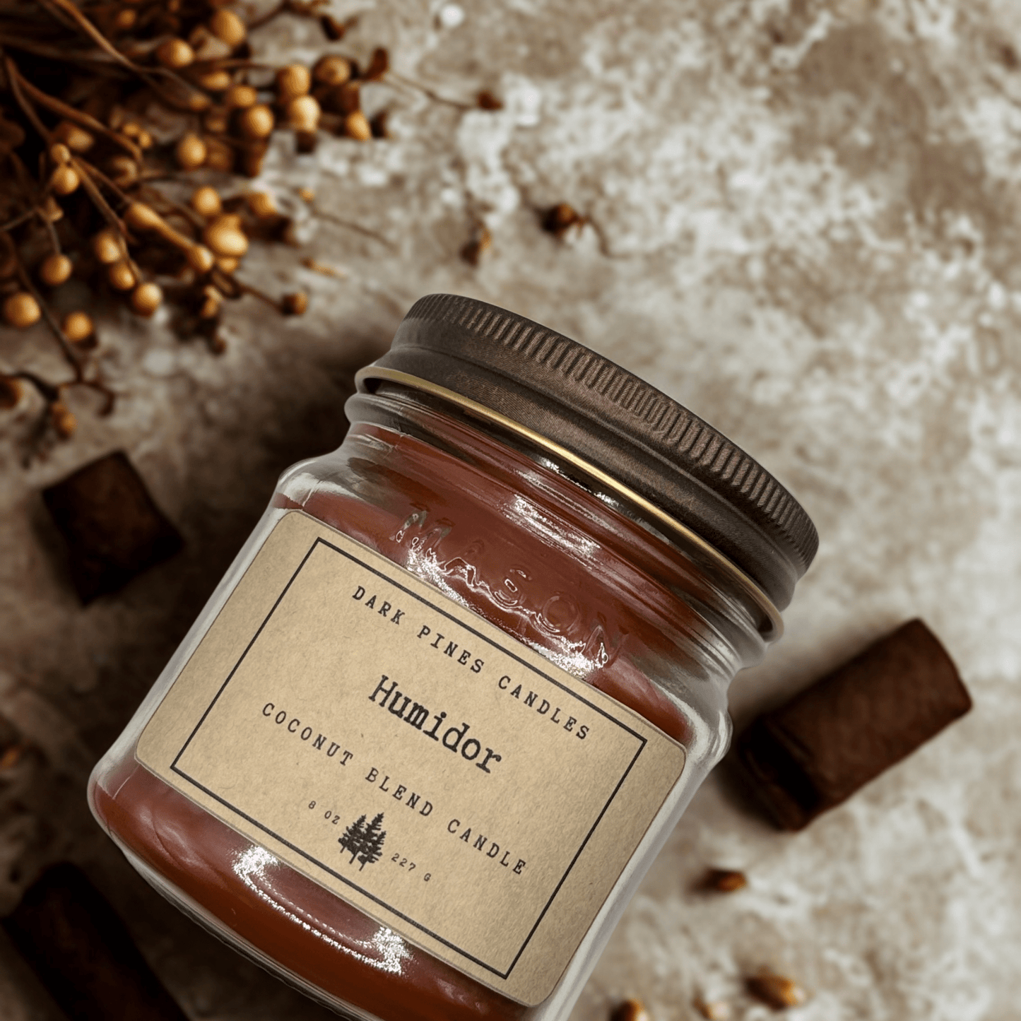 Humidor - Dark Pines Candles