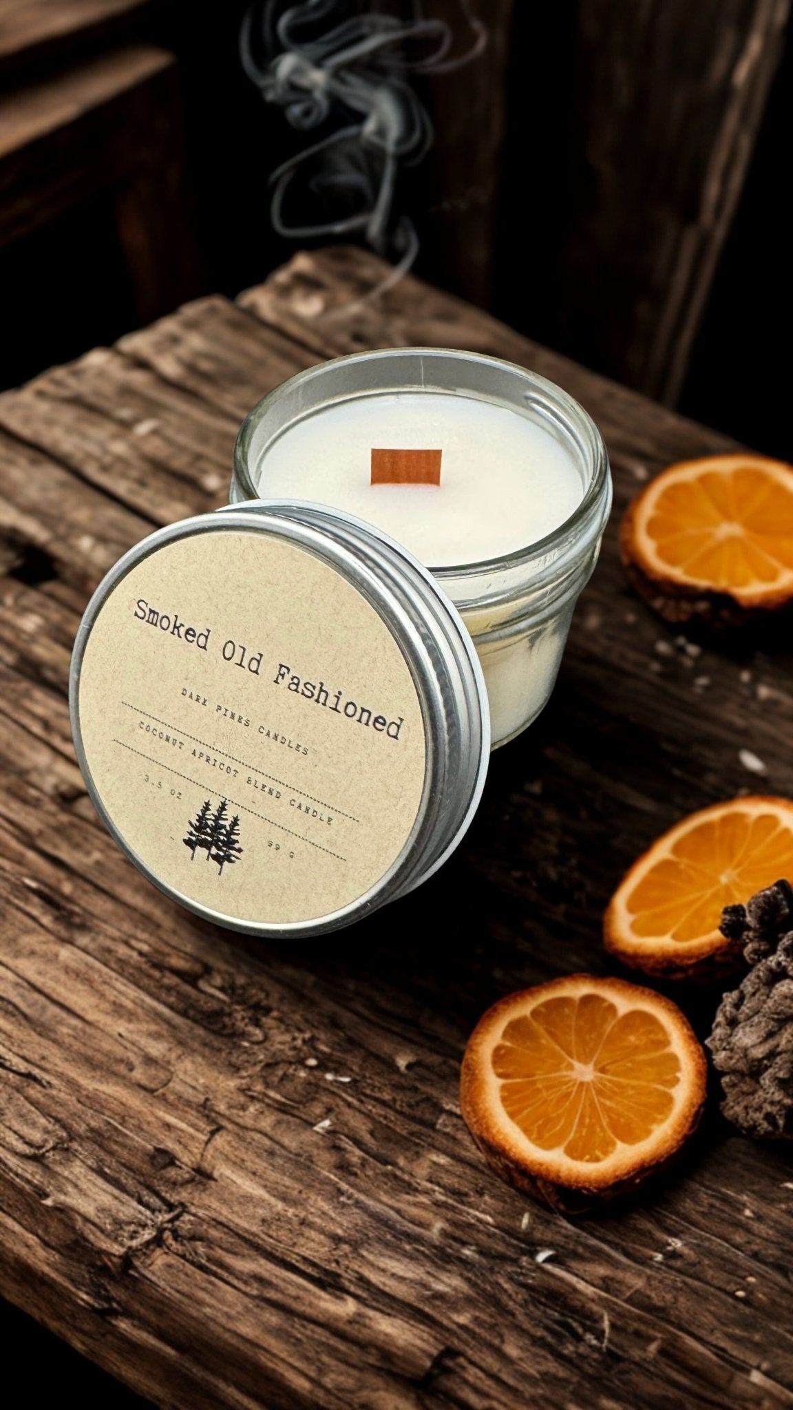 Smoked Old Fashioned - Dark Pines Candles