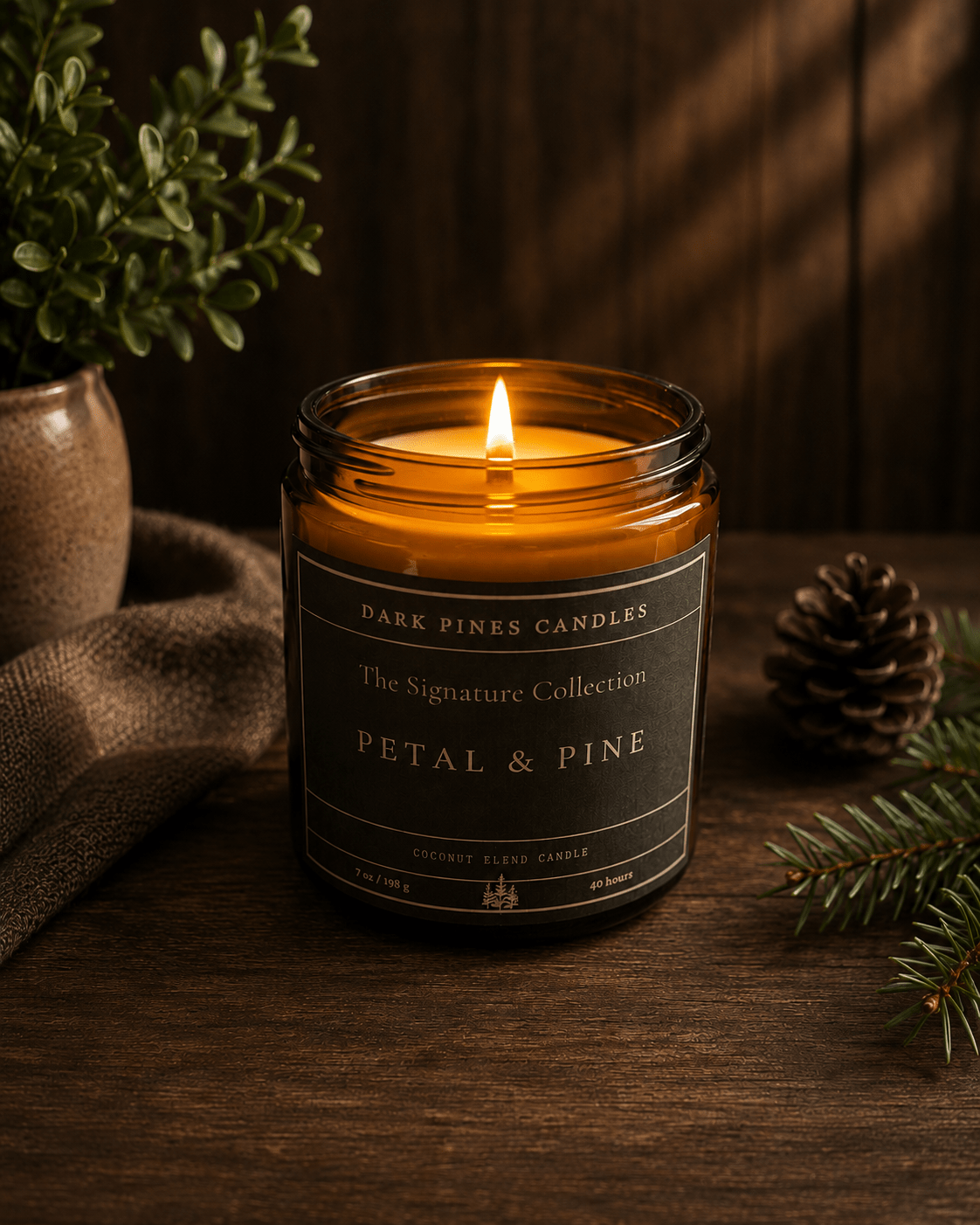 The Pacific Northwest Collection - Dark Pines Candles