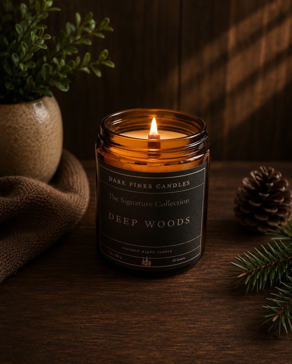 Deep Woods 7 oz Scented Candle
