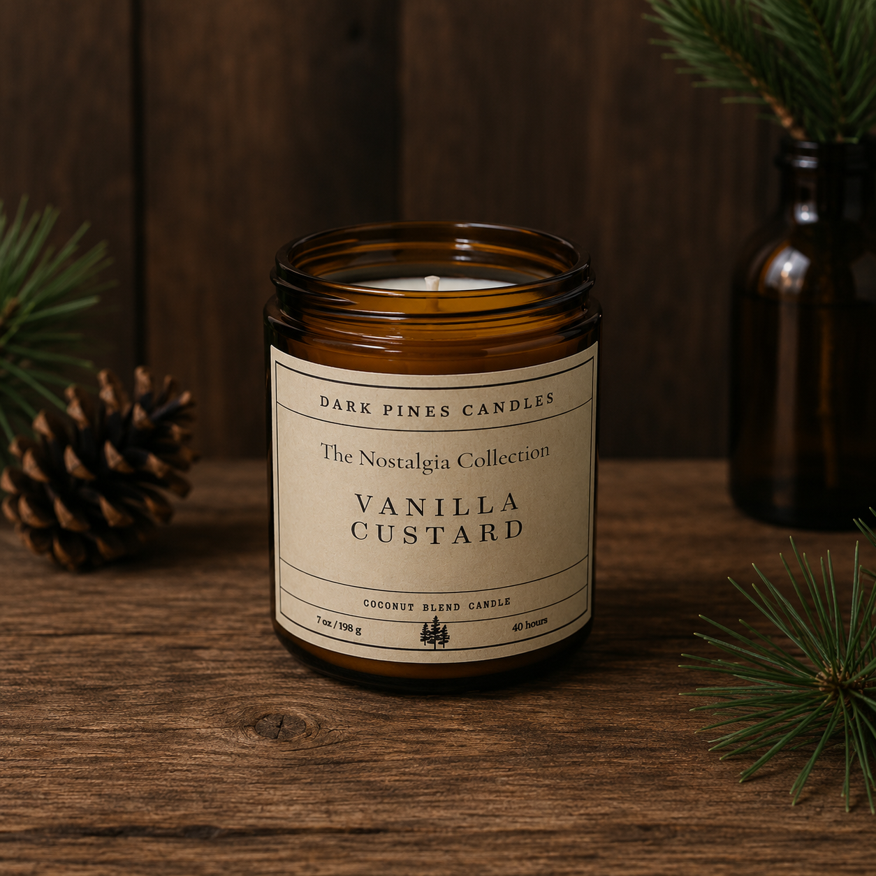 Vanilla Custard 7 oz scented candle