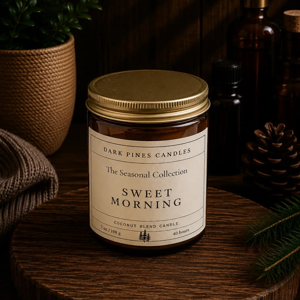 Sweet Mornings scented 7 oz. Scented Candle