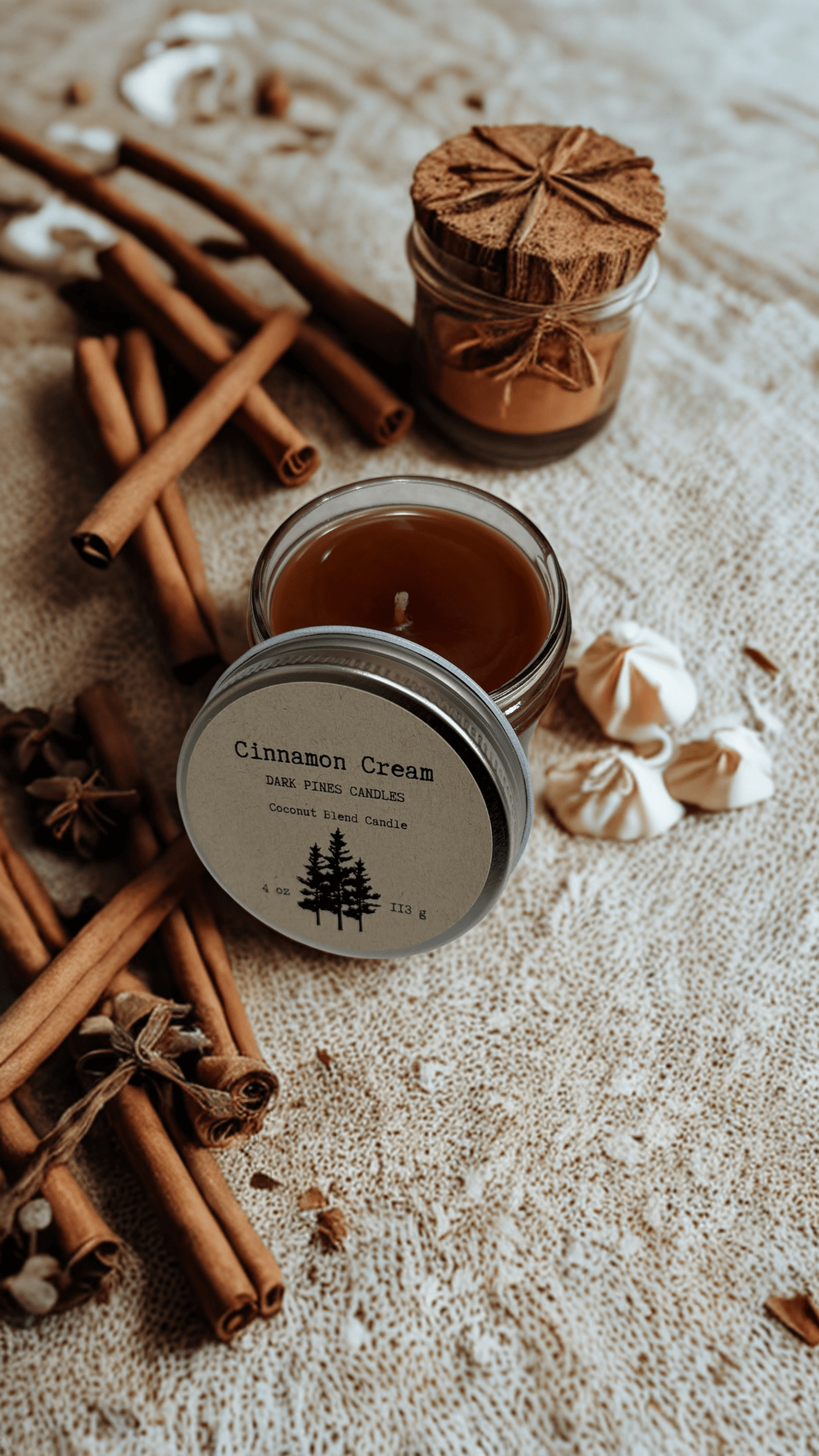 Cinnamon Cream - Dark Pines Candles