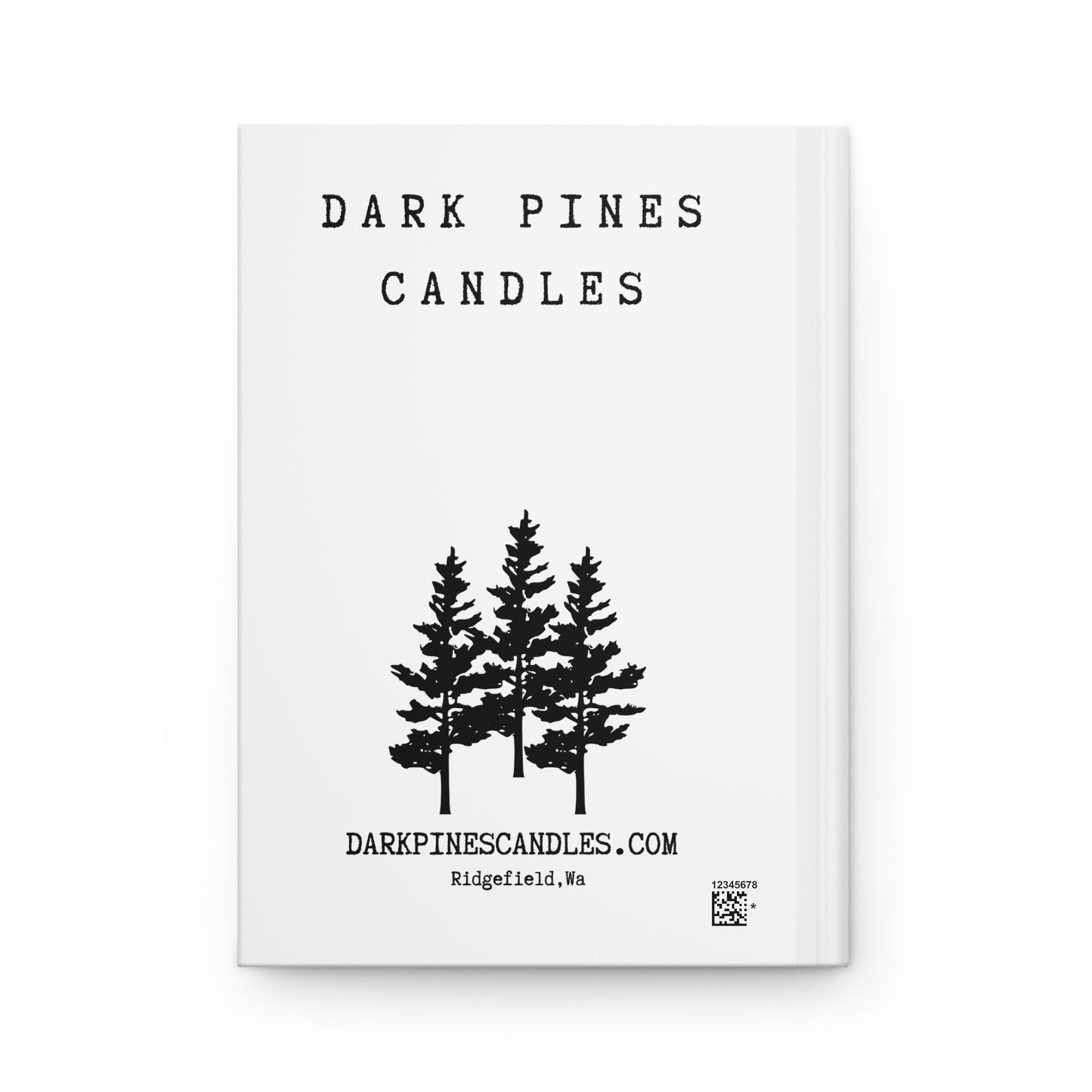 Hardcover Journal Matte - Dark Pines Candles