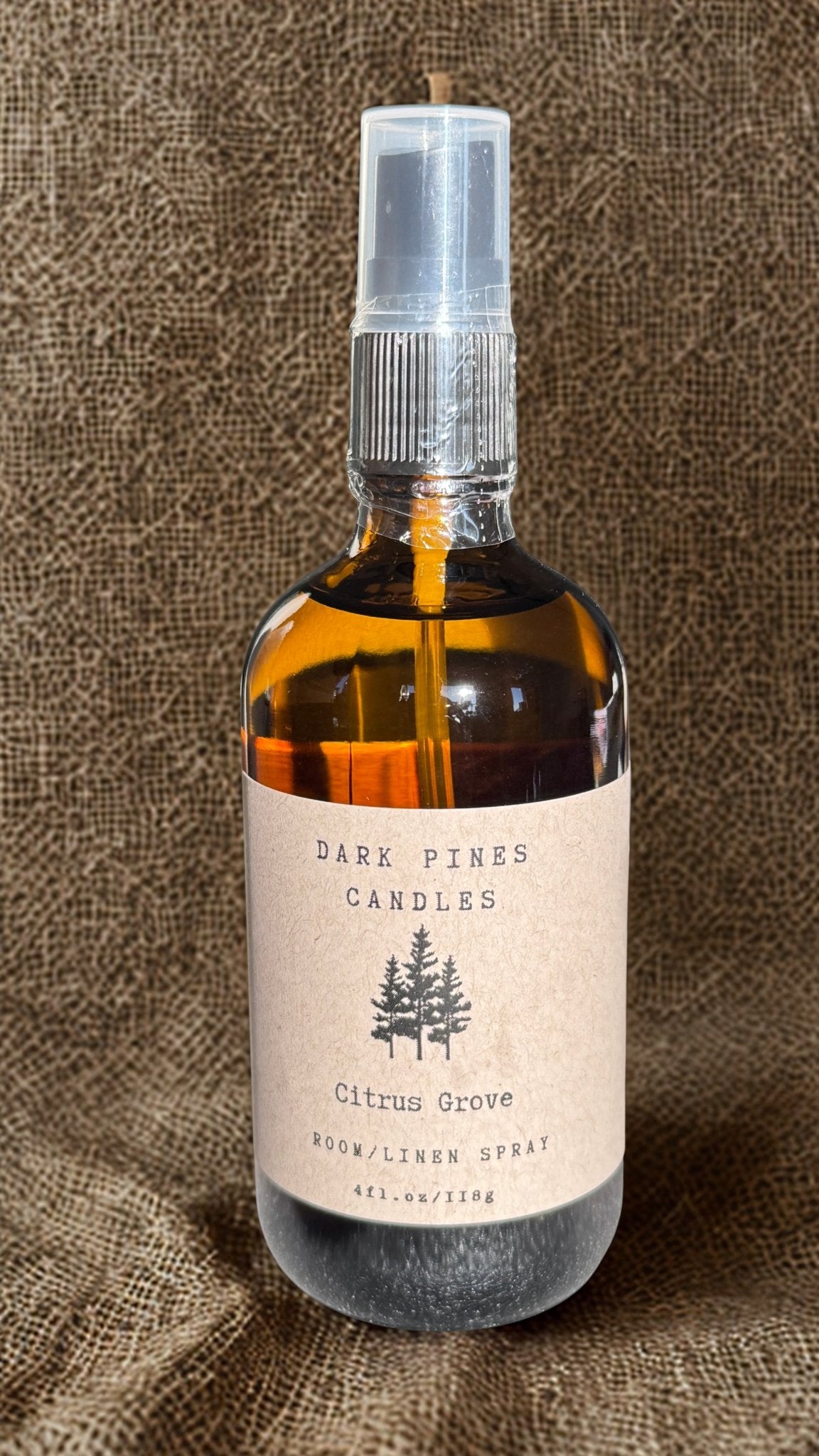 Linen and Room Spray 4oz - Dark Pines Candles
