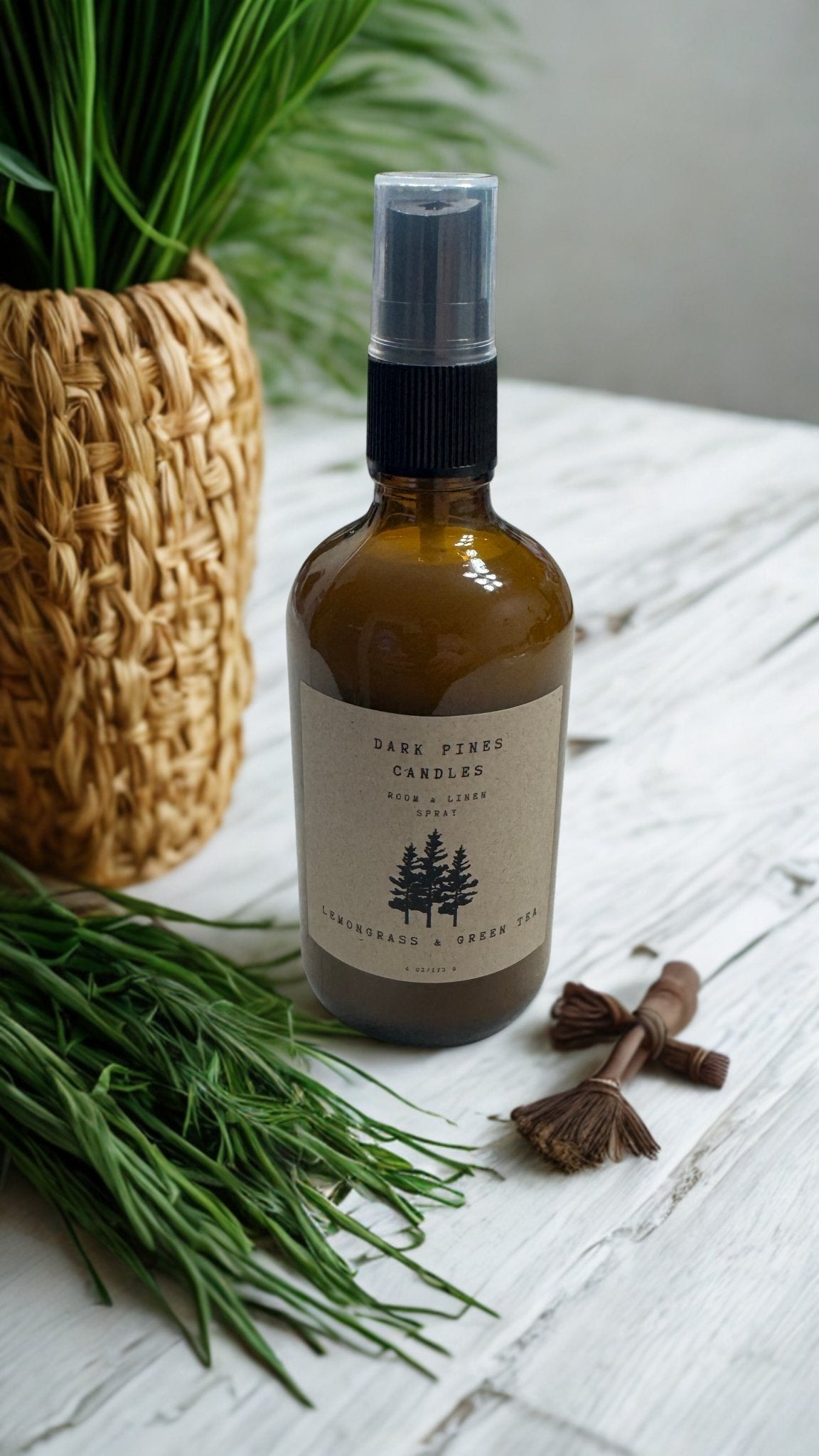 Linen and Room Spray 4oz - Dark Pines Candles