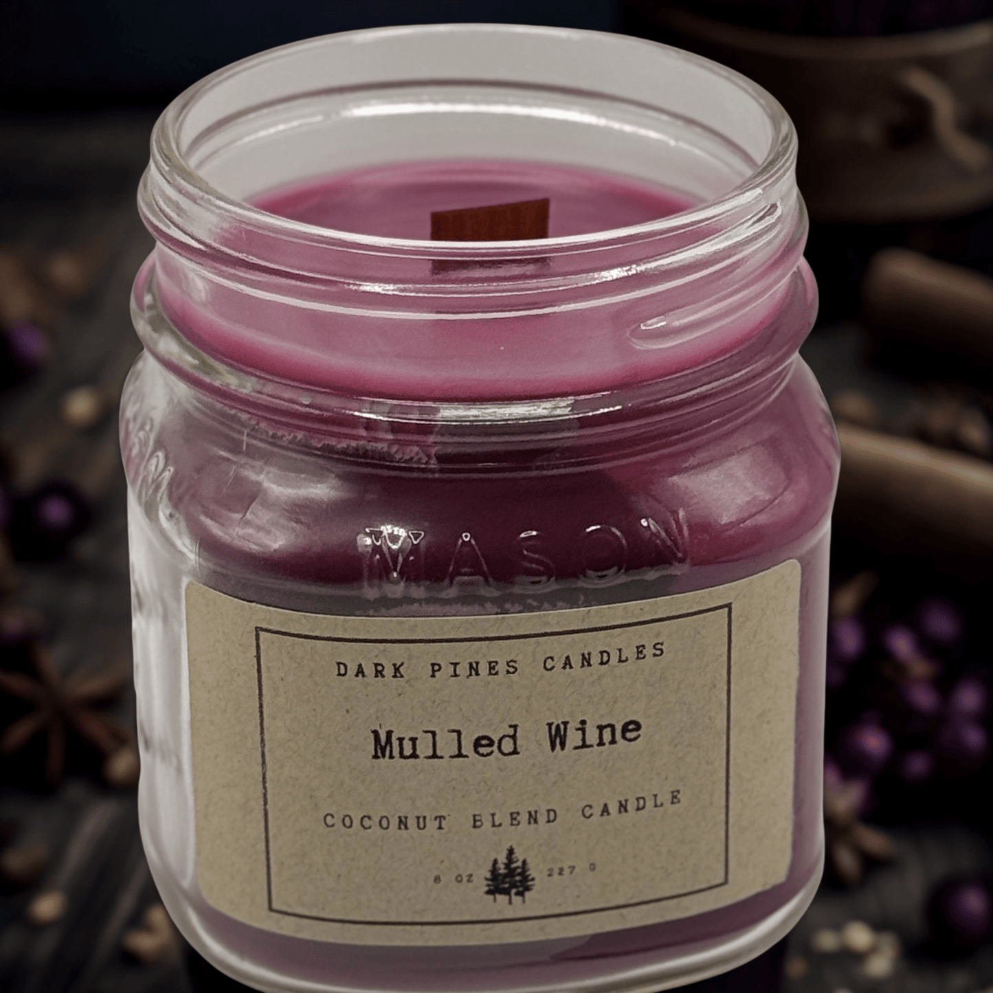 Mulled Wine - Dark Pines Candles