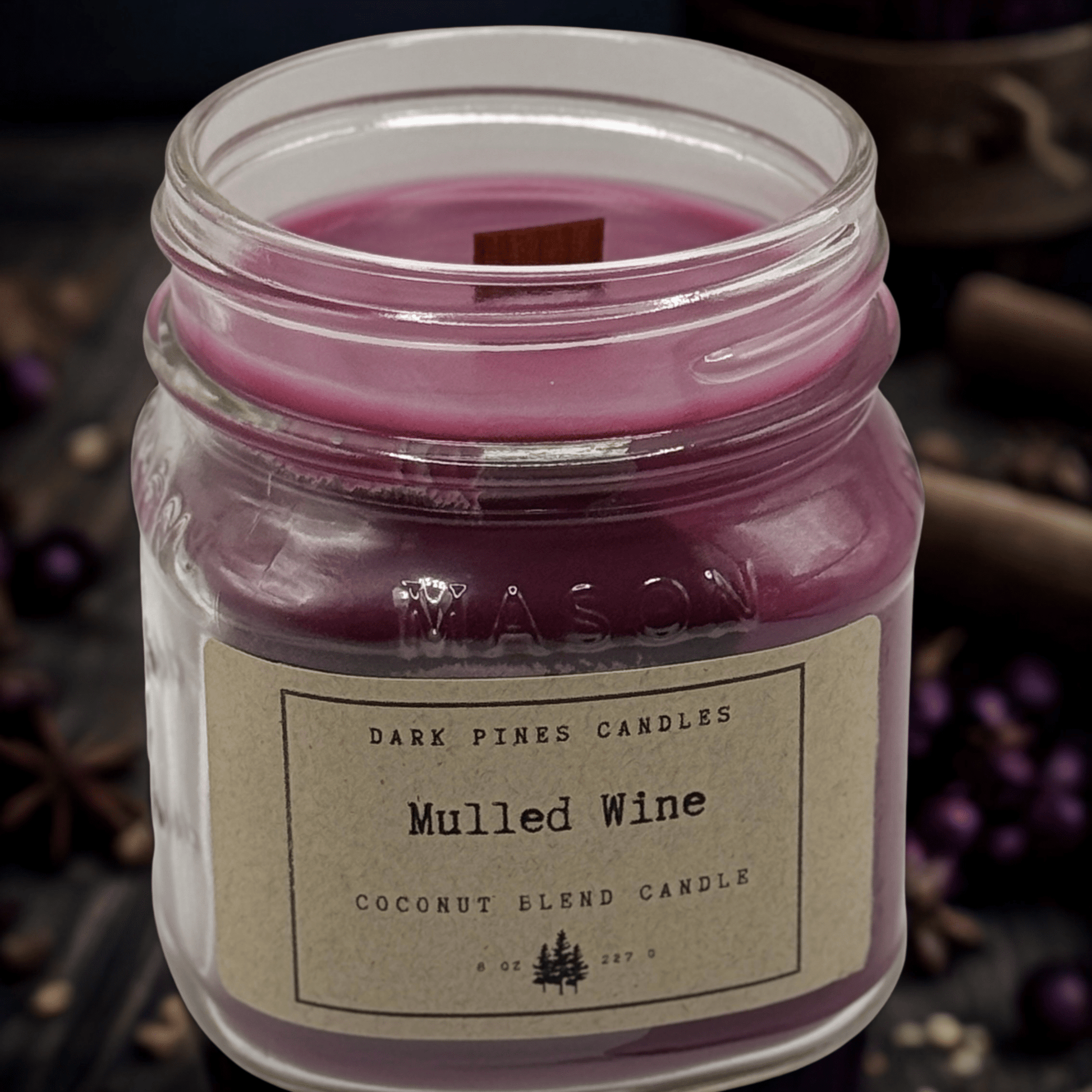 Mulled Wine - Dark Pines Candles