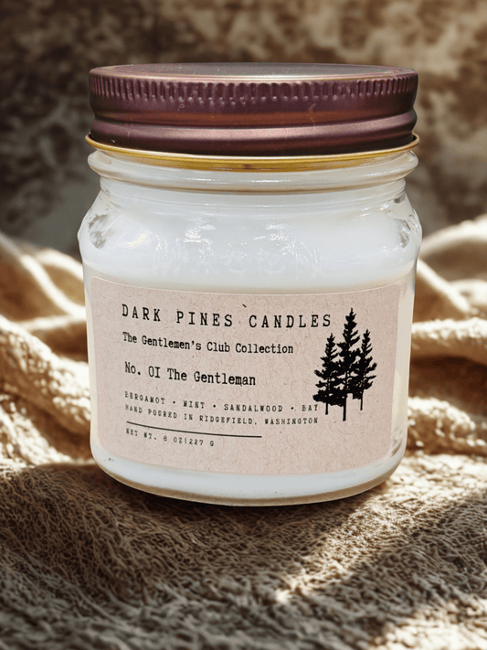 No. 01 The Gentleman - Dark Pines Candles