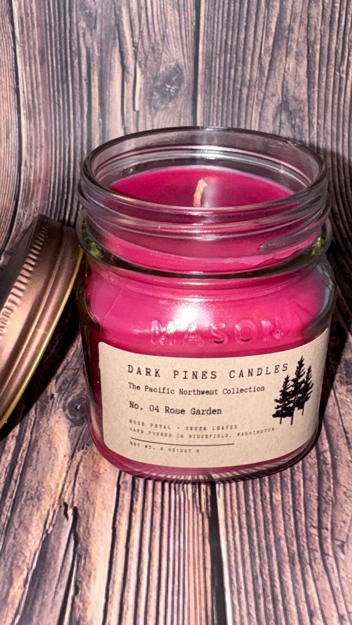 No. 04 Rose Garden - Dark Pines Candles