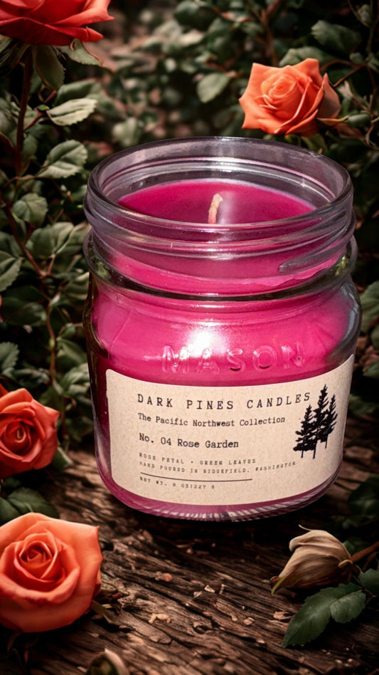No. 04 Rose Garden - Dark Pines Candles