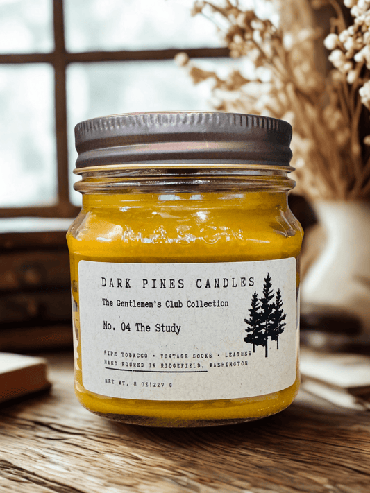 No. 04 The Study - Dark Pines Candles