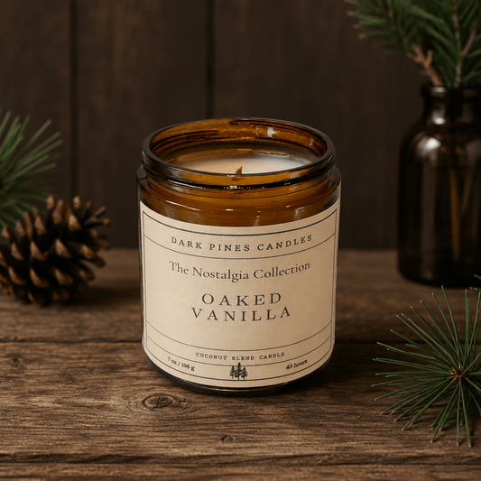Oaked Vanilla - Dark Pines Candles